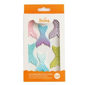 Decor Zahar Mermaids 6buc - Decora (L)