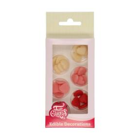 Decoratiune din marzipan in forma de inima - 1 cm - 30 bucati - FunCakes - Anyta Cooking