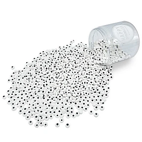 Decoratiuni zahar (sprinkles) - Ochi mici - Happy Eyes 90g - Happy Sprinkles