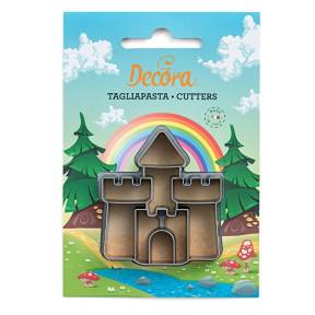 Decupator-formă de castel-6 x 7 x 2,2 h cm-Decora