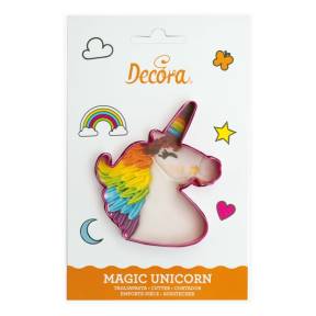 Decupator-formă de unicorn-8,5 x 10 x 2,2 h cm-Decora