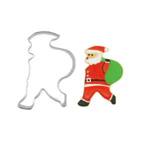 Decupator forma Mos Craciun - "Ho Ho Ho" - Happy Sprinkles - Anyta Cooking