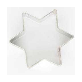 Decupator otel inoxidabil-Stea-6 cm-Cookie Cutter - Anyta Cooking