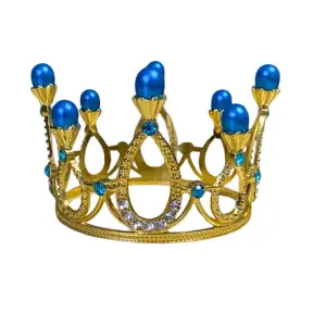 Coronita pentru tort cu perlute turcoaz - Anyta Cooking