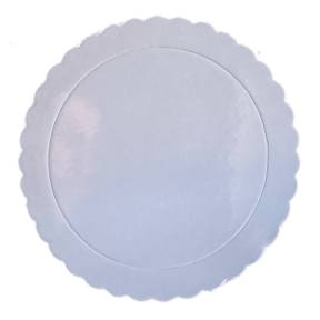 Disc Tort rotund Extra Tare 3mm gros - ALB - Ø 30 CM - Anyta Cooking	