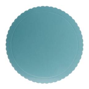 Disc tort rotund ondulat - ALBASTRU - Ø 35 CM x 3 MM - Dekora - Anyta Cooking