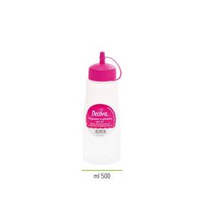 Dispenser plastic culoare fucsia-500 ml -Decora - Anyta Cooking