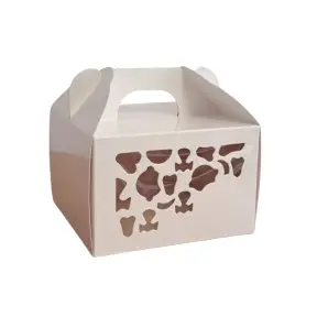 Cutie monoportie cu maner de transport - ALBA - 12x12x8 cm - Anyta Cooking