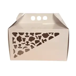 Cutie tort cu maner de transport - ALBA - 25x25x15 cm - Anyta Cooking