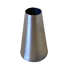 Dui decorativ din metal model rotund #806 cu ⌀14mm