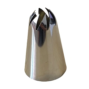 Dui decorativ din metal, model TRANDAFIR