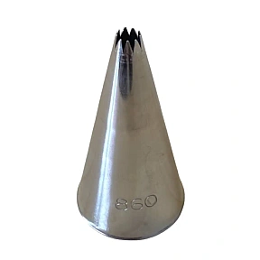 Dui decorativ din metal STEA #860 cu ⌀5mm