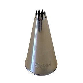 Dui decorativ din metal STEA cu ⌀6mm