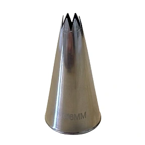 Dui decorativ din metal STEA cu ⌀6mm