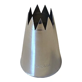 Dui decorativ din metal STEA cu ⌀16mm