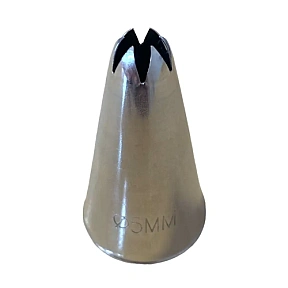 Dui decorativ din metal STEA inchisa cu ⌀5mm