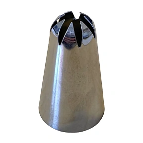 Dui decorativ din metal STEA inchisa cu ⌀7mm