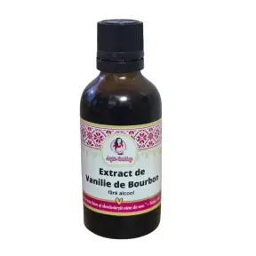 Extract pur de Vanilie de Bourbon - fara alcool - 50ml - Anyta Cooking