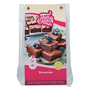Mix pentru Brownies - fără gluten - 400g - FunCakes