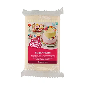 Fondant / Pasta de zahar - Ivory - 250g - FunCakes