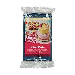 Fondant / Pasta de zahar - Albastru Denim - 250g - FunCakes