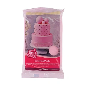 Fondant / Pasta de zahar - Roz Baby - 500g - FunCakes