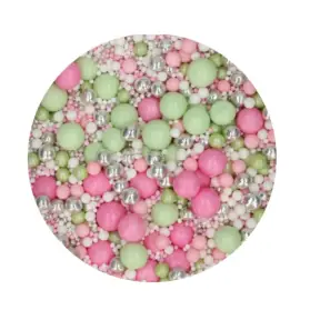 Perle / Perlute din zahar - Soft Pearl Mix - ROSE GARDEN - 80 GR - Funcakes