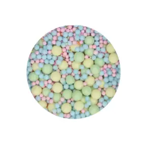 Perle / Perlute din zahar - Soft Pearl Mix - PASTEL PERFECT - 80 GR - Funcakes