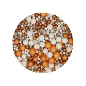 Perle / Perlute din zahar - Soft Pearl Mix - GLAMOUR VIBES - 80 GR - Funcakes