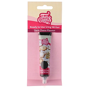 Glazură Gata de Utilizare Aromă de Ciocolată Neagră - 25g - FunCakes