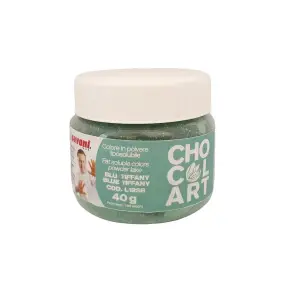 Colorant Alimentar Liposolubil Pudra, CHOCOLART Turcoaz fara E171, 40 g - Azo Free - PAVONI
