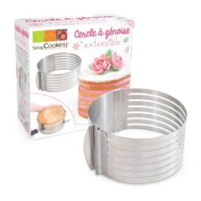 Feliator tort reglabil-16-20CM-Scrapcooking - Anyta Cooking