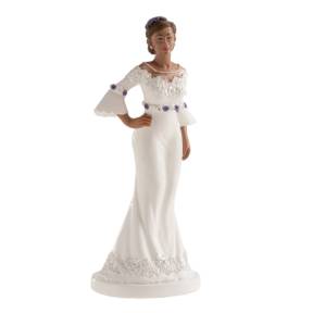 Figurina necomestibila Nunta Mireasa ¨Glamour¨ - 16 CM - DeKora