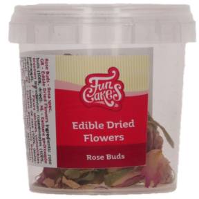 Flori Comestibile Uscate ROSE BUDS 5 gr - Funcakes - Anyta Cooking