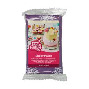 Fondant -ROYAL PURPLE -250 GR- Funcakes - Anyta Cooking