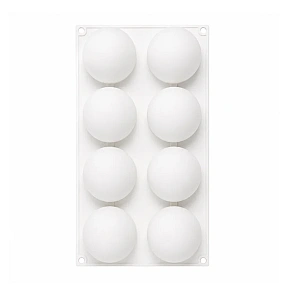 Formă de Silicon -  rotund - 6 cm diametrul - Adancime 5 cm 