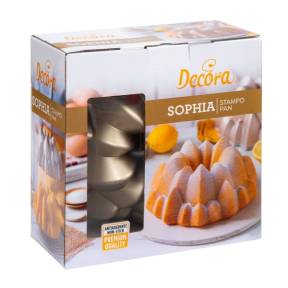 Forma antiaderenta din aluminiu - SOPHIA -  ø 24 xh 10 cm - Decora