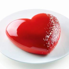 Forma de Silicon 3D Design - Batticuore - Silikomart - Anyta Cooking