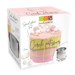 Forma de tort reglabil-15-23CM-Scrapcooking - Anyta Cooking