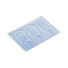 Forma pentru ciocolata- Acadea Dinozauri- 46 x 43 x 12 (mm)- Porto Formas