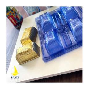 Forma pentru ciocolata- Cupcake dreptunghiular -77 x 49 x 32 (mm)- Porto Formas - Anyta Cooking