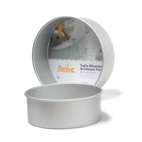 Forma rotunda cu margini drepte-Ø 20 X H 10 CM-Decora - Anyta Cooking