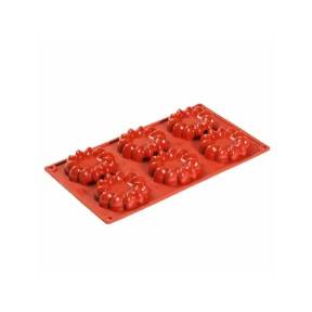 Forma Silicon Brioșe-St. Honore-8xh2.1cm-Pavoni - Anyta Cooking