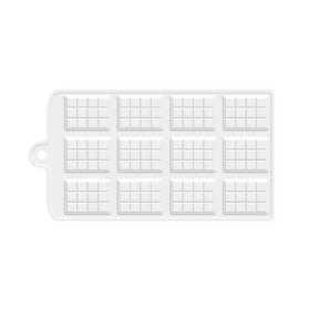 Forma Silicon Mini Tablete Ciocolata - 3,7 x 2,8 x 0,3 cm - Cesil - Anyta Cooking