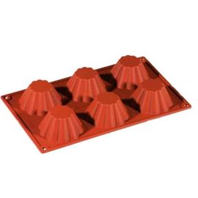 Forma Silicon Savarine -7.9xh3.7cm- Pavoni - Anyta Cooking
