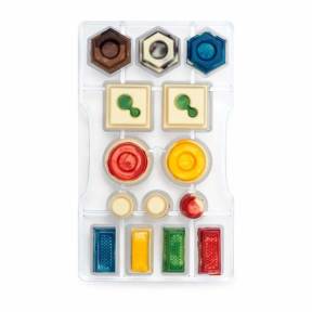 Forme Policarbonat Geometrice pentru Ciocolată - Decora