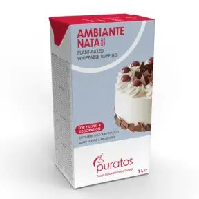  Frisca Vegetala pentru decor Extra Stabila (rezista si 5 zile) - Ambiante NATA - 1L - Puratos