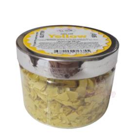 Fulgi de glitter comestibil 50 gr - Yellow/Galben- Dr Gusto - Anyta Cooking