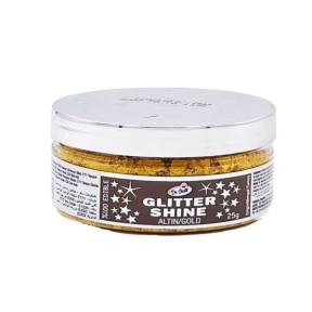 Fulgi de glitter comestibil sclipiciosi 25 gr  - Gold/Auriu- Dr Gusto