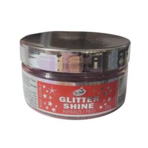 Fulgi de glitter comestibil sclipiciosi 25 gr - Red/Rosu- Dr Gusto - Anyta Cooking